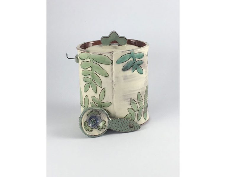 Coffee canister by Terrie MacDonald